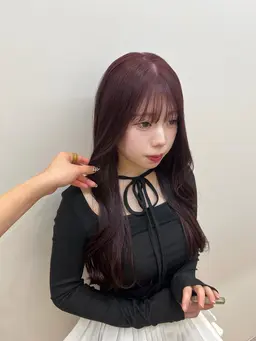 🎅🏼冬限定🎅🏼似合わせカット❤️➕❄️ダブルカラー❄️➕3step髪質改善トリートメント🎄