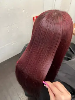 カット+カラー+髪質改善TR&ヘッドスパ💆🏻‍♀️