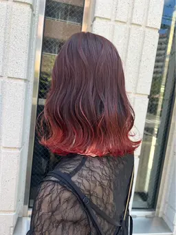 💫特殊なトリートメント配合のカラーで艶髪へ💫【ワンカラー➕髪質改善トリートメント】