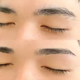眉ワックス脱毛+眉スタイリング