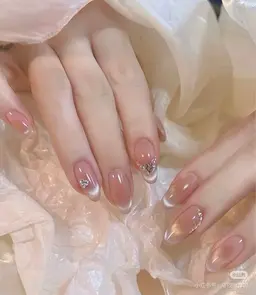 💕マグネット/カラーグラデーション+パーツ２個💕