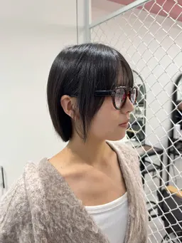 【ボブカット】切りっぱなしボブ👩🏼➕クイックトリートメント𓂃🫧‪