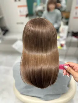 ブリーチ+カラー+極潤トリートメント💛