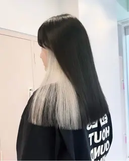 🉐今だけクーポン♡ 🌈デザインカラー🌈 ポイントブリーチ➕フルカラー