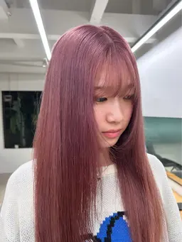 【ブリーチリタッチ3センチ以内】リタッチ+カラー+1step treatment