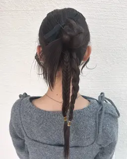 🎀2026年1月12、13日専用!同窓会ヘアセット🎀アップスタイル•編みおろし専用メニュー