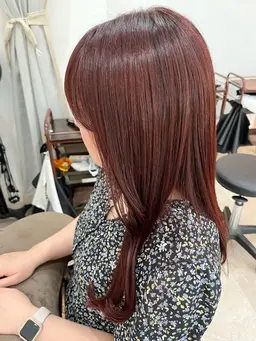 カラー+トリートメント🕊《暖色カラーお任せください🍊》