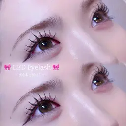 【💫高持続】🎀🫧LEDエクステ🫧🎀(インシアノ)《80~100本》束感◎コーティング仕上げ+指名料込‪‪❤︎‬