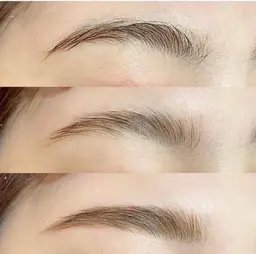 🌟ブロウラミネーション🌟 眉毛長い方オススメ❕綺麗な毛流れに✨時短メイク💄お顔に立体感✨眉毛パーマ