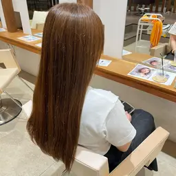 《SNSで話題の絹髪へ🍒ྀི》似合わせカット+OVERicsプレミアム縮毛矯正