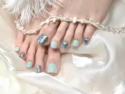 【Foot】夏限定価格！持ち込みデザインやり放題☆フットバス付き☆