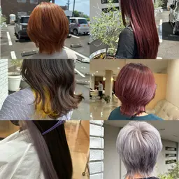 ケアダブルカラー🎀🩵(ブリーチ可)＋3stepトリートメント🌈