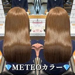 ✨髪質改善メテオ✨【最高級の艶髪】カット➕メテオカラー➕トリートメント【ミニモ学割】❣️大人もOK❣️