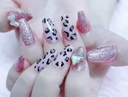💅【スカルプ】持ち込みアート4本+6本ワンカラー/ラメグラデーション（フォーム3まで）
