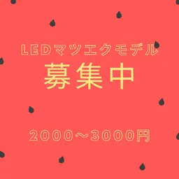 LED マツエクモデル募集。バインドロック(80保証)orフラットマット(100保証)選べます！