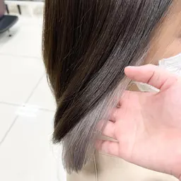 💎イヤリングカラー💎カット＋ブリーチ&カラー🌹トリートメント付き🌹