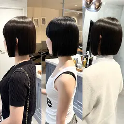 ☘️炭酸クレンジングシャンプー付き☘️カット+カラー+1Stepスチームトリートメント