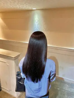 【✨艶髪✨】カット＋ケア縮毛矯正