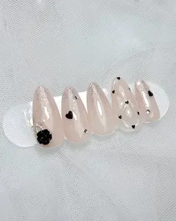 \12月限定/♪オフケア込✨自爪定額アート/デザインサンプルから選べる(フォトスナップにデザインあり)