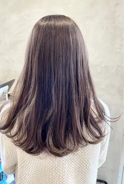 【丁寧なカウンセリング付き】似合わせカット＋ブリーチなし透明感カラー(白髪染め可）
