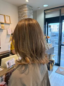 ハイライトカラー(1ブリーチ＋1color）🌺
