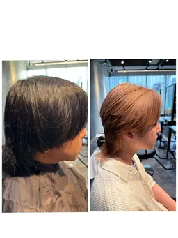 ✨メンズ 限定✨ブリーチカラー+カット