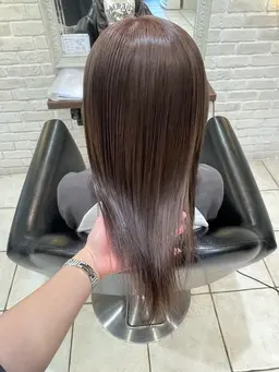 🫧ケアブリーチ＋透明感color＋MILBON treatment🫧(ブリーチ1回)