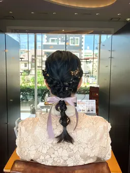 全日 早朝8時から　【あみ下ろし】ヘアセット