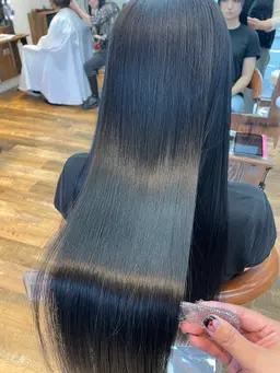 【 美髪矯正🎀】シルクストレート＋カット🐈‍⬛🤍