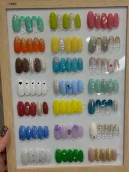 ハンド🖐️シンプルデザイン【オフ無し】💅160色の中から選べます💓