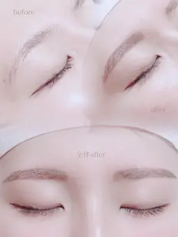 ✨美眉ワックス脱毛＋眉カット＋眉メイク仕上げ✨