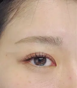 【似合わせ眉毛】美眉スタイリング＋ワックス脱毛＋間引き＋メイク　90分