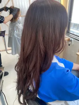 【ダメージが気になる方に‼️】ワンカラー➕3stepトリートメント(ドライ・ブロー・指名料込み)🌟ロング料金なし🌟