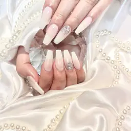 【HAND】オフなし⭐️チップ長さ出し10本＋定額シンプルコース