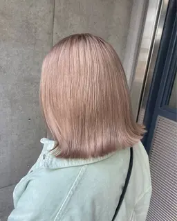 ブリーチ+ヘアカラー+うる艶トリートメント🌷