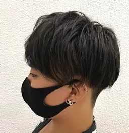 【横の膨らみが気になる方👀✨】メンズカット➕シャンプー➕ダウンパーマ➕眉カット‼️