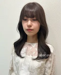 【異動後も来てくれてありがとうございます】カットカラー✂️