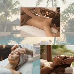 【至福のフルコース150分】ボディ、フェイシャル、ヘッドマッサージを組み合わせた、デトックス＆リラクゼーション