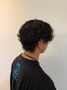 メンズカット＋パーマ