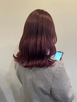 ブリーチなしWcolor＋美潤トリートメント☘️