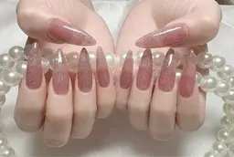 【新人練習】 💫フラッシュネイルorマグネットネイル💅