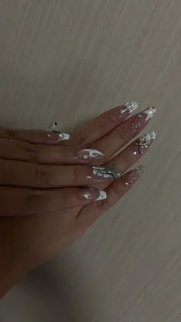 長さ出しスカルプ10本+アートし放題・パーツ付け放題(持ち込みOK)