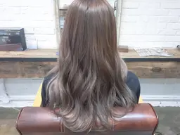 【最高級】カラー＋スーパーレミーシールエクステ40本＋トリートメント《馴染ませカット無料》