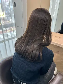 ケアカラー（白髪染め可）＋TOKIO超音波TR＋マイクロバブル（MB）