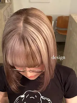 【U29/迷ったらこれ！】ケアブリーチ込デザインカラー🍐