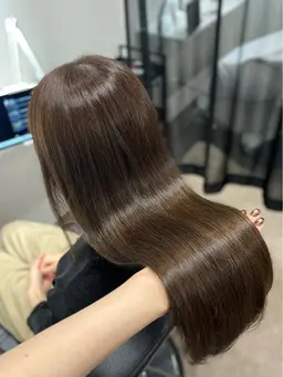 《平日限定髪質改善menu》カット+カラー+髪質改善トリートメント