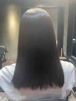 艶髪✨弱酸性縮毛矯正＋髪質改善トリートメント