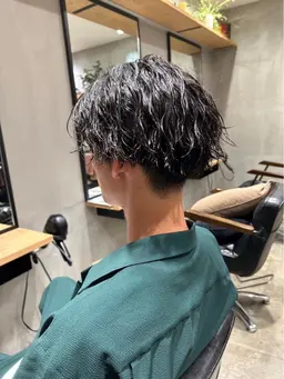 【Men's人気No.1✨】【メンズパーマ】ツイストスパイラル/波巻きパーマ＋カット ✨セット率No.1【当日予約🆗】