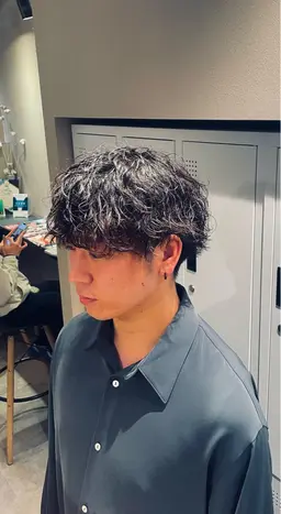 ミニモ限定価格🌊『メンズカット＋パーマ』