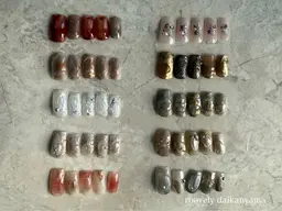 オフ無料 ニュアンスネイル定額アート